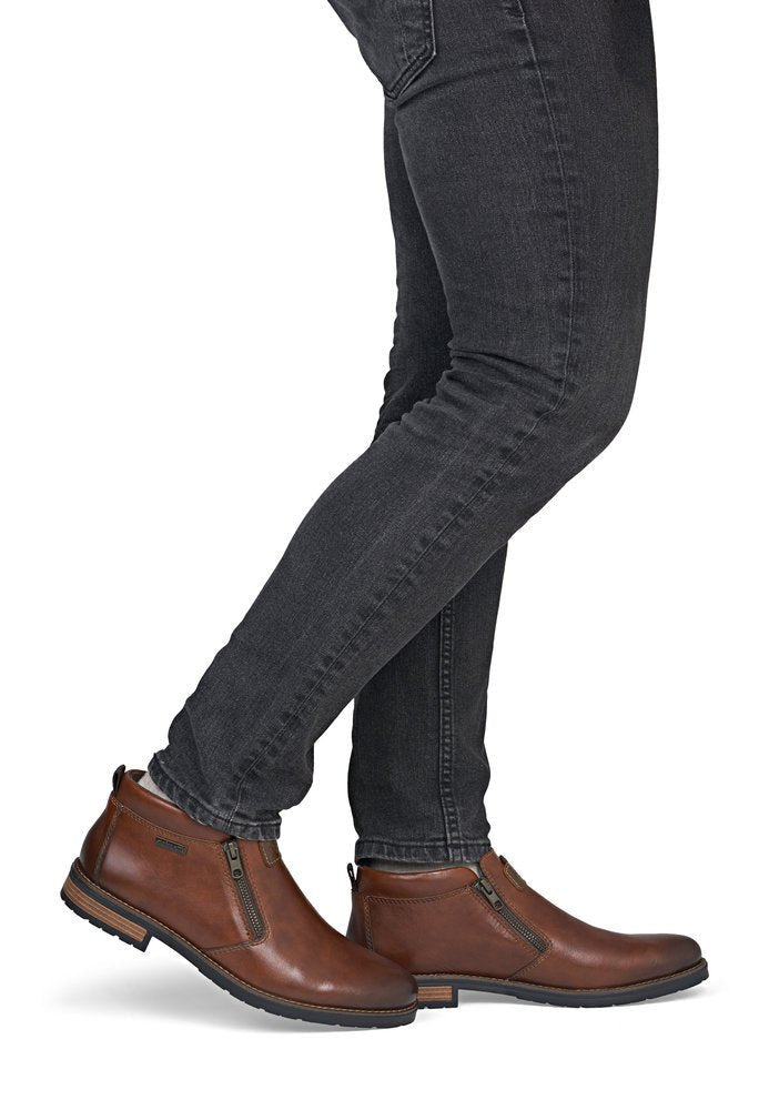 Ghete Barbati Piele Naturala Rieker RIEK 14656 - Rieker - pantofia.ro
