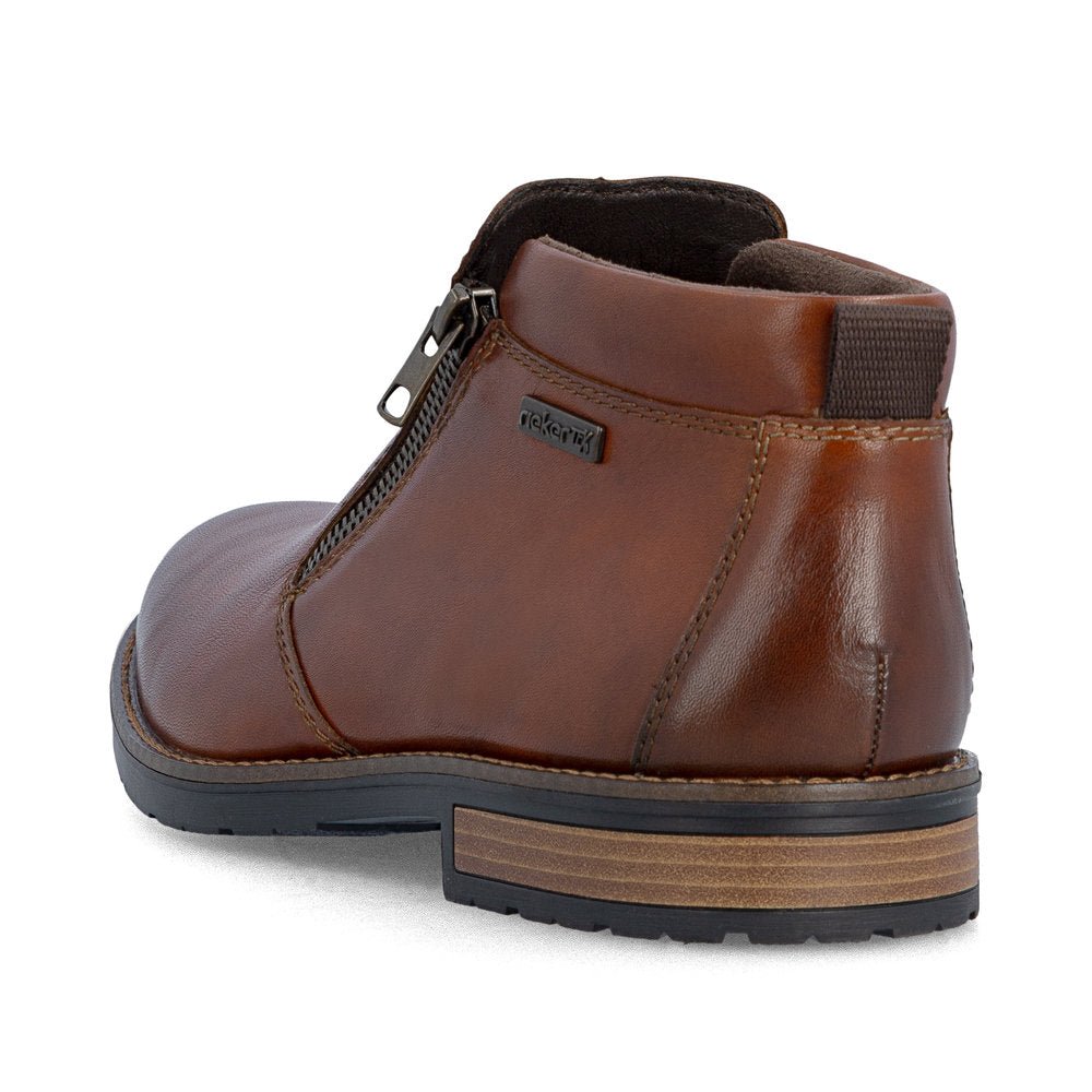 Ghete Barbati Piele Naturala Rieker RIEK 14656 - Rieker - pantofia.ro