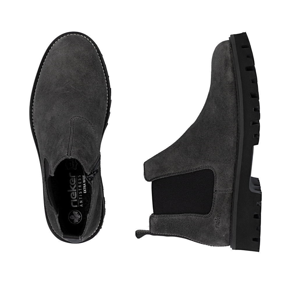 Ghete Barbati Piele Naturala Rieker RIEK 30453 - Rieker - amely.ro