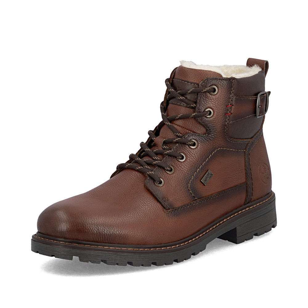 Ghete Barbati Piele Naturala Rieker RIEK 32029 - Rieker - amely.ro