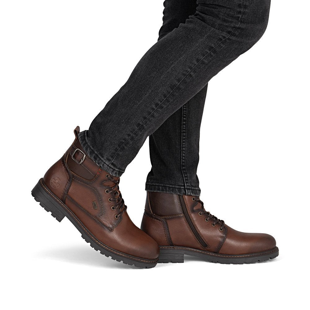 Ghete Barbati Piele Naturala Rieker RIEK 32029 - Rieker - amely.ro