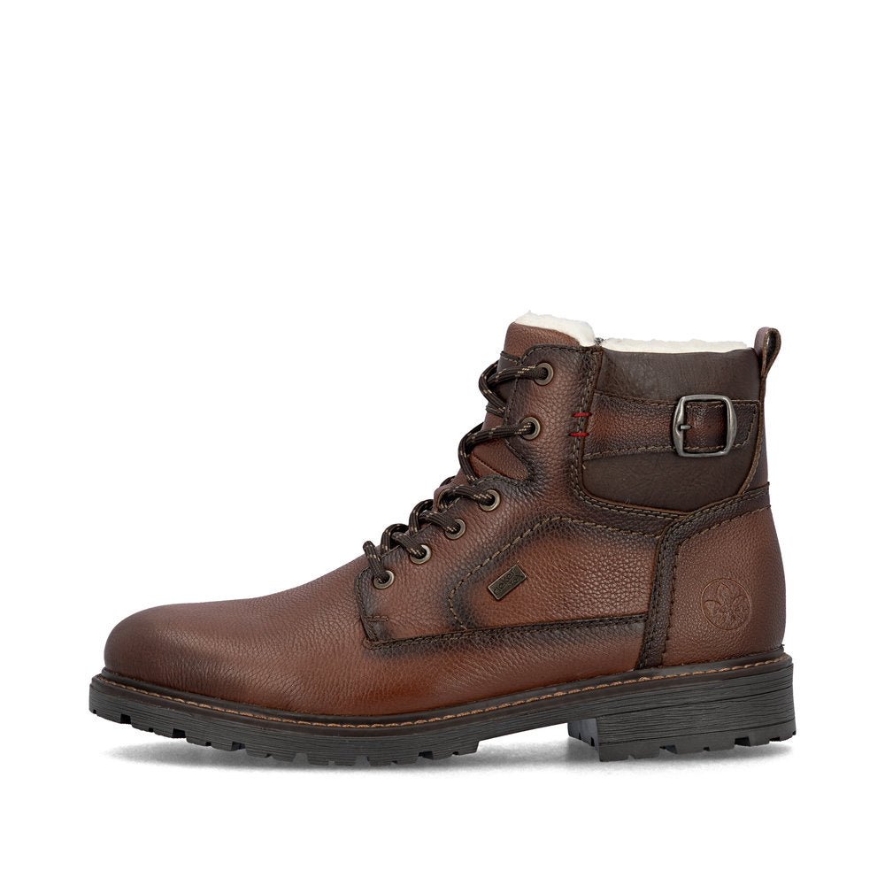 Ghete Barbati Piele Naturala Rieker RIEK 32029 - Rieker - amely.ro