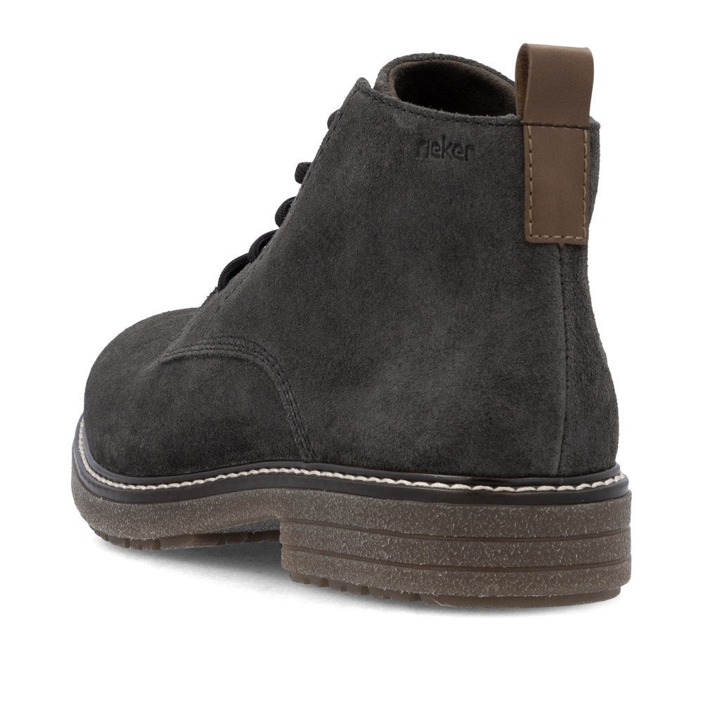 Ghete Barbati Piele Naturala Rieker RIEK 33106 - Rieker - pantofia.ro