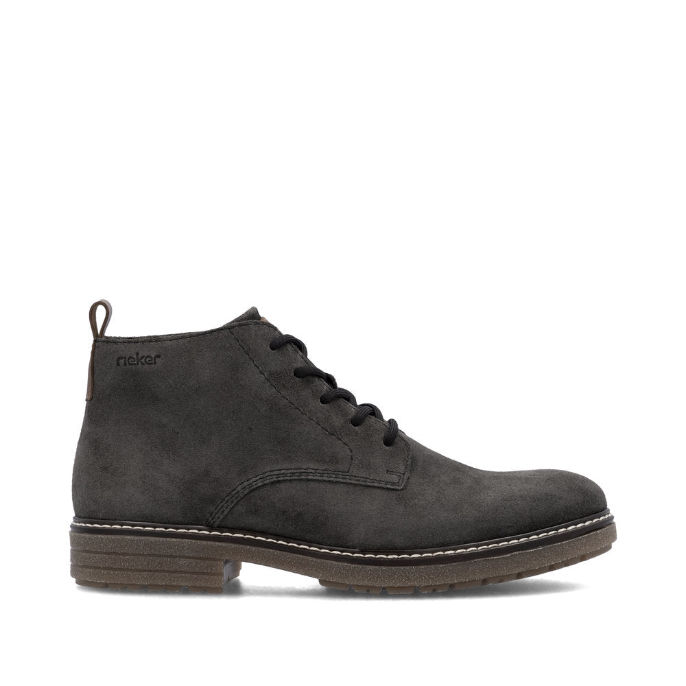 Ghete Barbati Piele Naturala Rieker RIEK 33106 - Rieker - pantofia.ro
