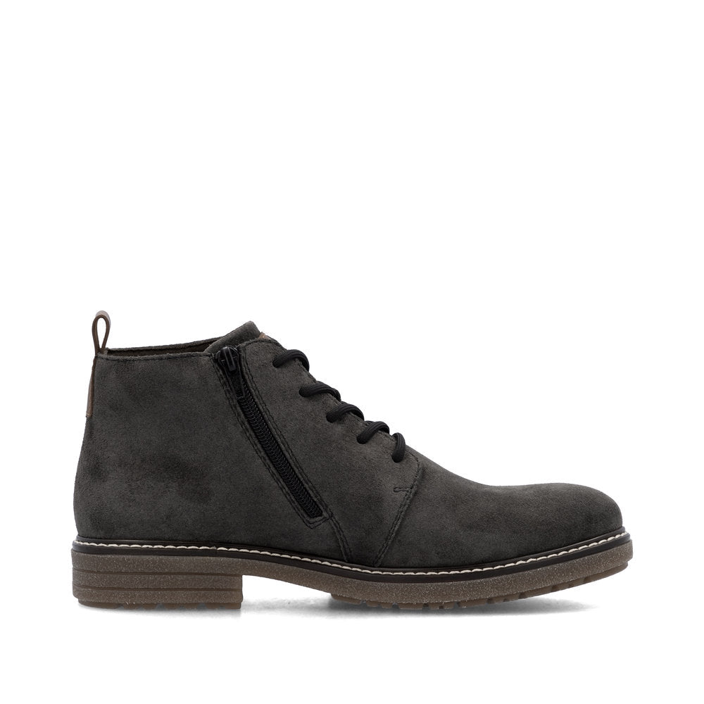 Ghete Barbati Piele Naturala Rieker RIEK 33106 - Rieker - pantofia.ro