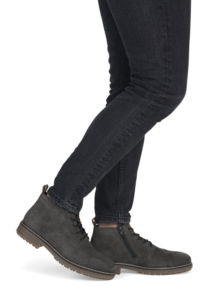 Ghete Barbati Piele Naturala Rieker RIEK 33106 - Rieker - pantofia.ro