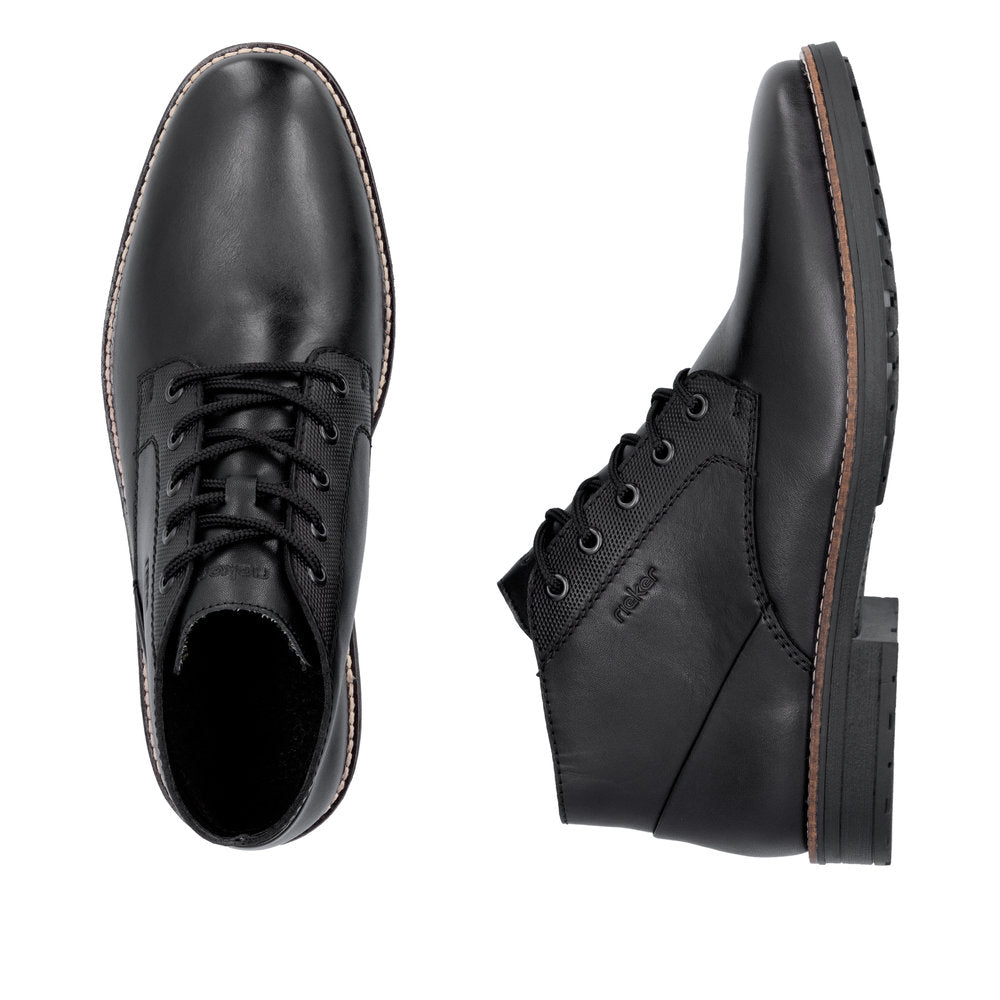 Ghete Barbati Piele Naturala Rieker RIEK 33207 - Rieker - amely.ro