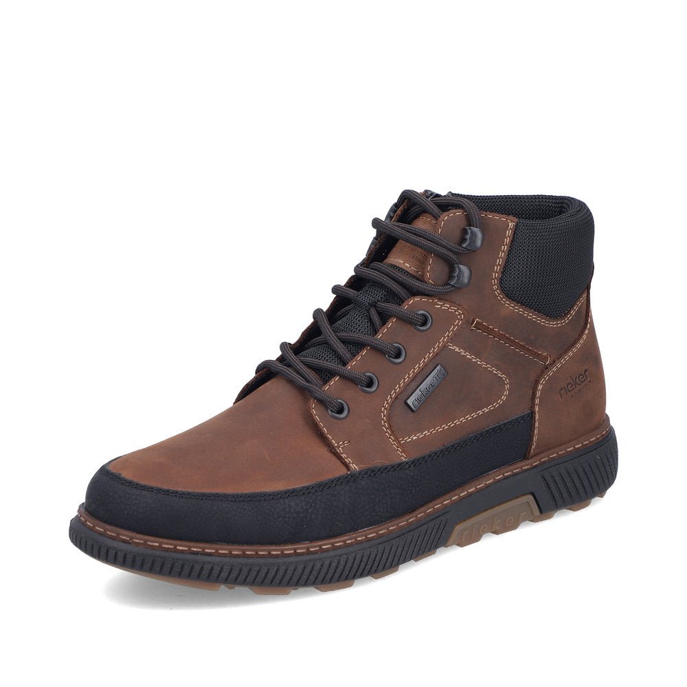 Ghete Barbati Piele Naturala Rieker RIEK B3331 - Rieker - pantofia.ro