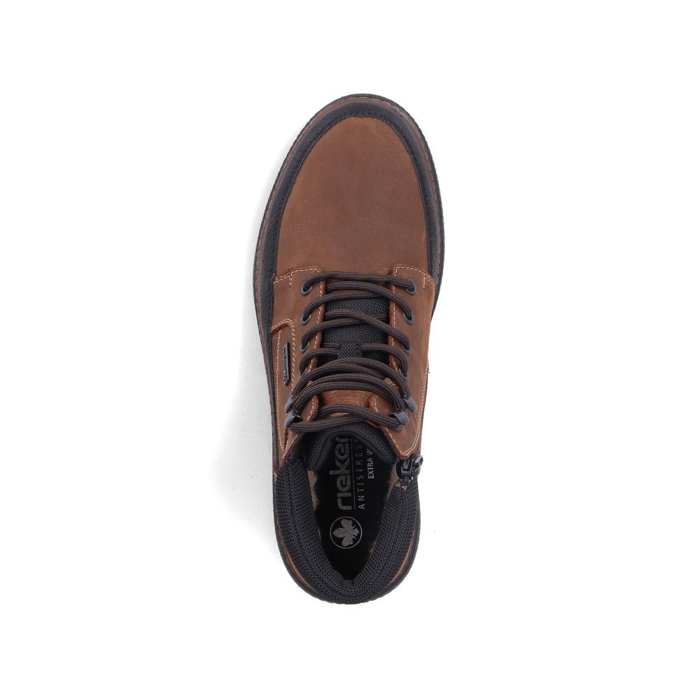 Ghete Barbati Piele Naturala Rieker RIEK B3331 - Rieker - pantofia.ro