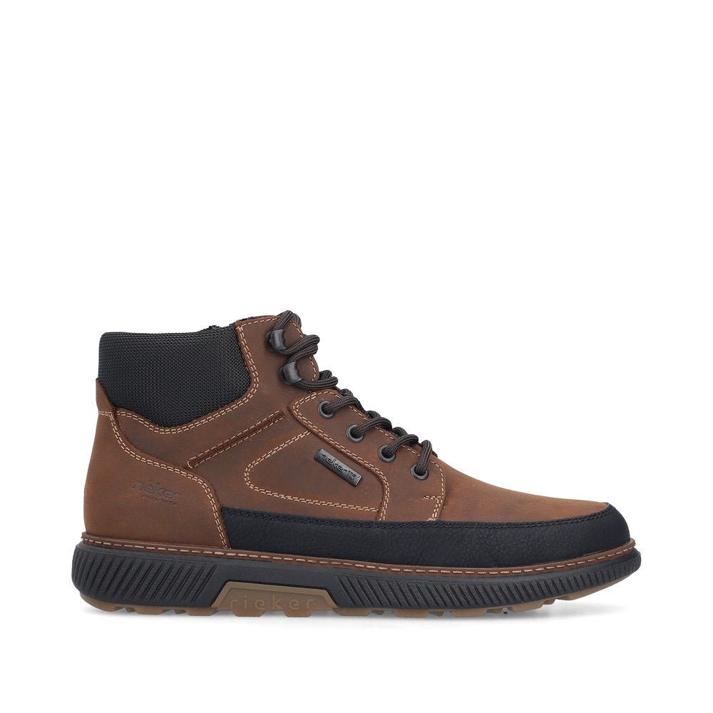 Ghete Barbati Piele Naturala Rieker RIEK B3331 - Rieker - pantofia.ro