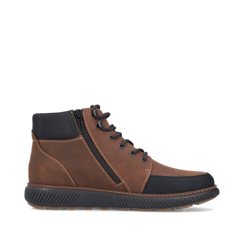Ghete Barbati Piele Naturala Rieker RIEK B3331 - Rieker - pantofia.ro