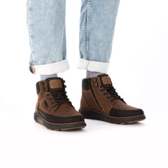 Ghete Barbati Piele Naturala Rieker RIEK B3331 - Rieker - pantofia.ro