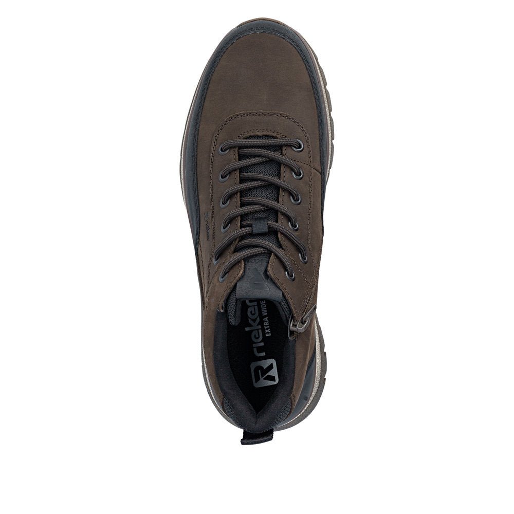 Ghete Barbati Piele Naturala Rieker RIEK B9303 - Rieker - pantofia.ro