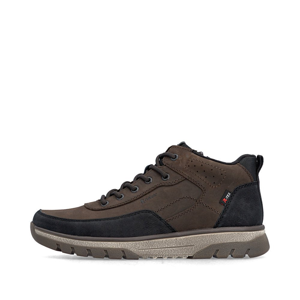 Ghete Barbati Piele Naturala Rieker RIEK B9303 - Rieker - pantofia.ro
