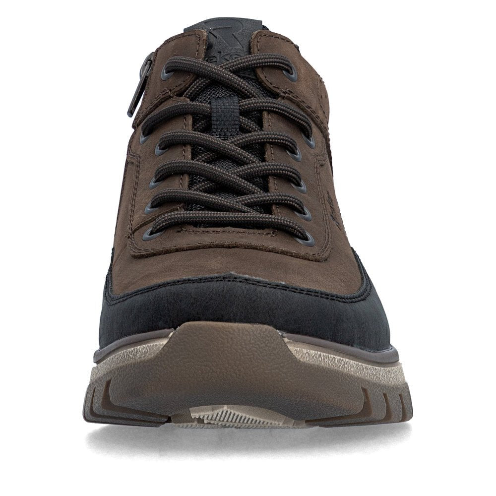 Ghete Barbati Piele Naturala Rieker RIEK B9303 - Rieker - pantofia.ro