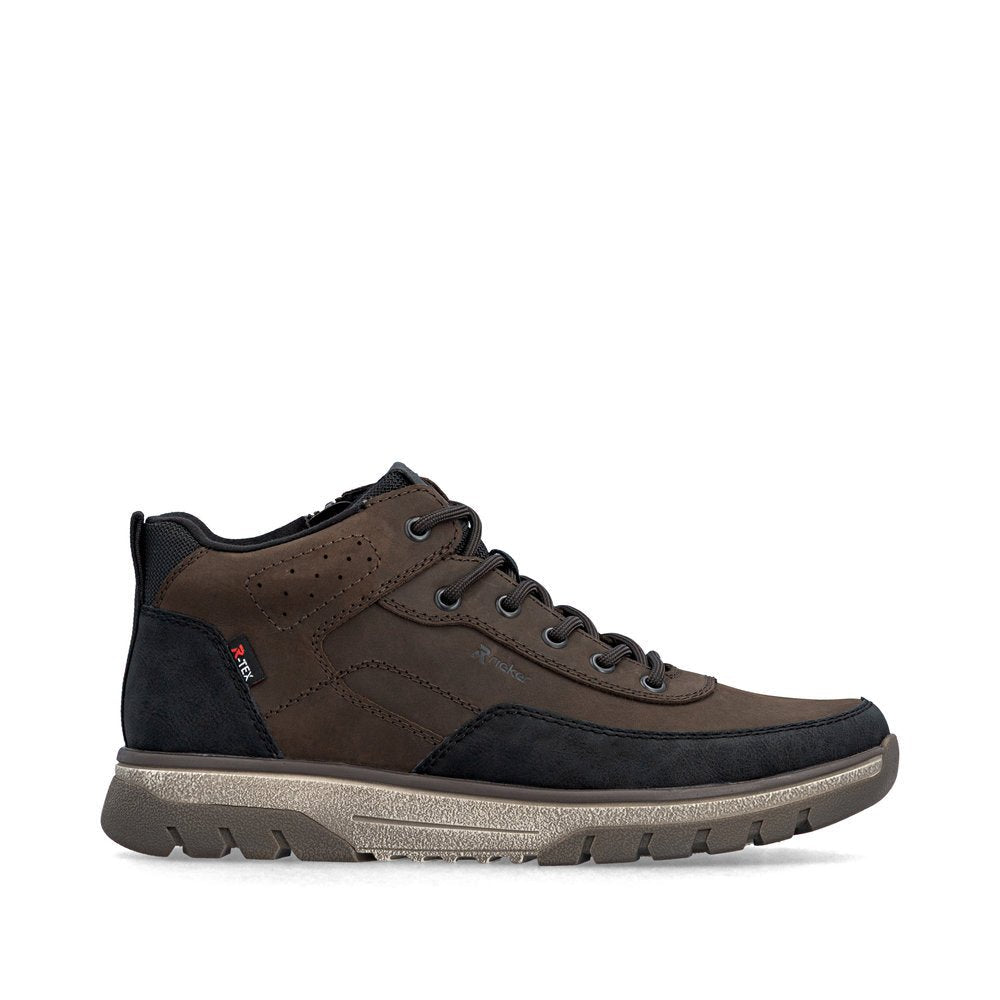Ghete Barbati Piele Naturala Rieker RIEK B9303 - Rieker - pantofia.ro