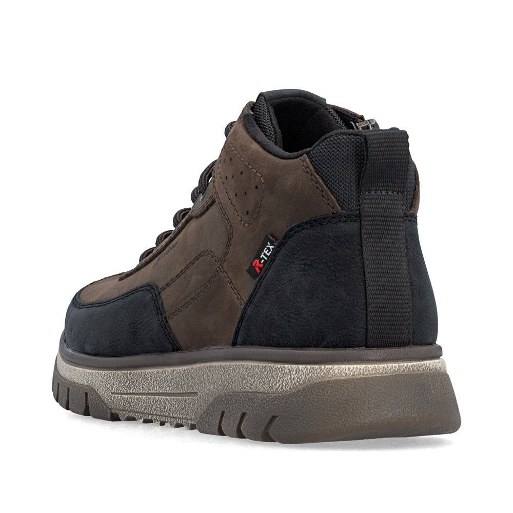 Ghete Barbati Piele Naturala Rieker RIEK B9303 - Rieker - pantofia.ro