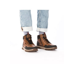 Ghete Barbati Piele Naturala Rieker RIEK B9310 - Rieker - pantofia.ro