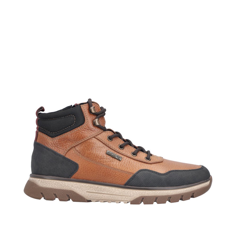 Ghete Barbati Piele Naturala Rieker RIEK B9310 - Rieker - pantofia.ro