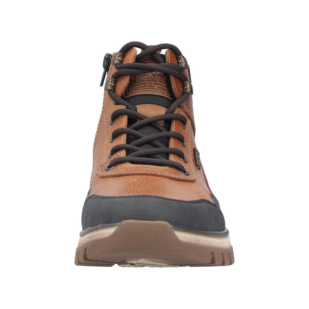 Ghete Barbati Piele Naturala Rieker RIEK B9310 - Rieker - pantofia.ro
