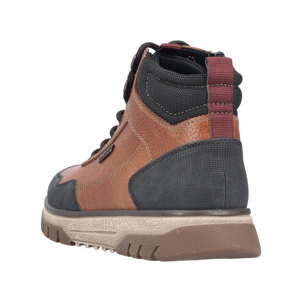 Ghete Barbati Piele Naturala Rieker RIEK B9310 - Rieker - pantofia.ro