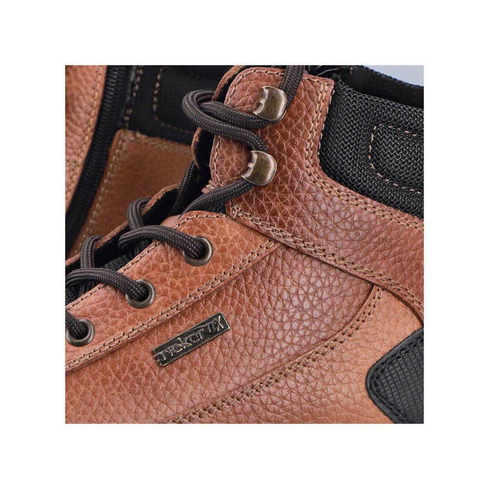 Ghete Barbati Piele Naturala Rieker RIEK B9310 - Rieker - pantofia.ro