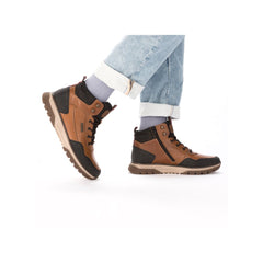Ghete Barbati Piele Naturala Rieker RIEK B9310 - Rieker - pantofia.ro