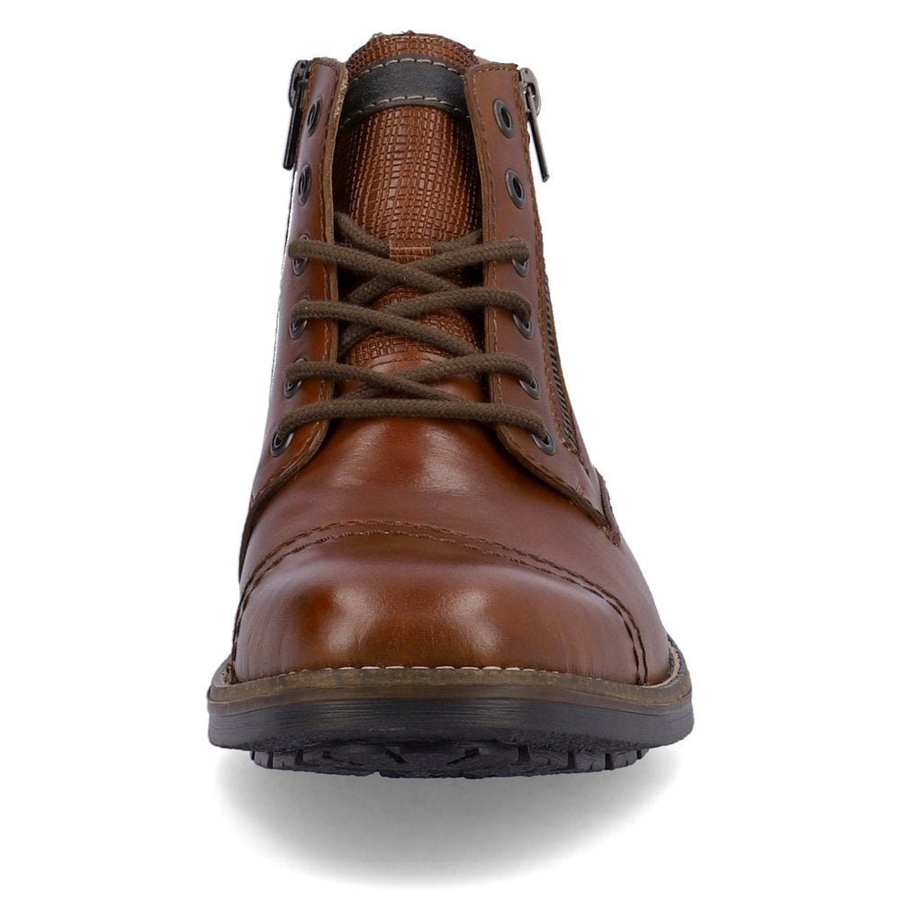 Ghete Barbati Piele Naturala Rieker RIEK F1340 - Rieker - pantofia.ro