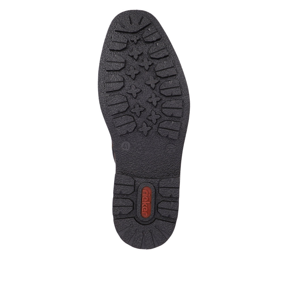 Ghete Barbati Piele Naturala Rieker RIEK F1340 - Rieker - pantofia.ro