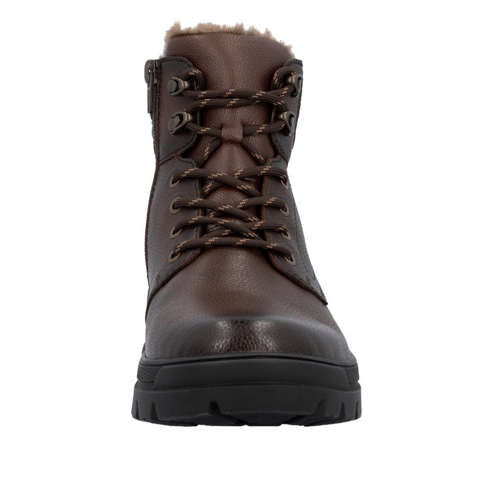 Ghete Barbati Piele Naturala Rieker RIEK F5400 - Rieker - amely.ro