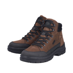 Ghete Barbati Piele Naturala Rieker RIEK F5411 - Rieker - pantofia.ro
