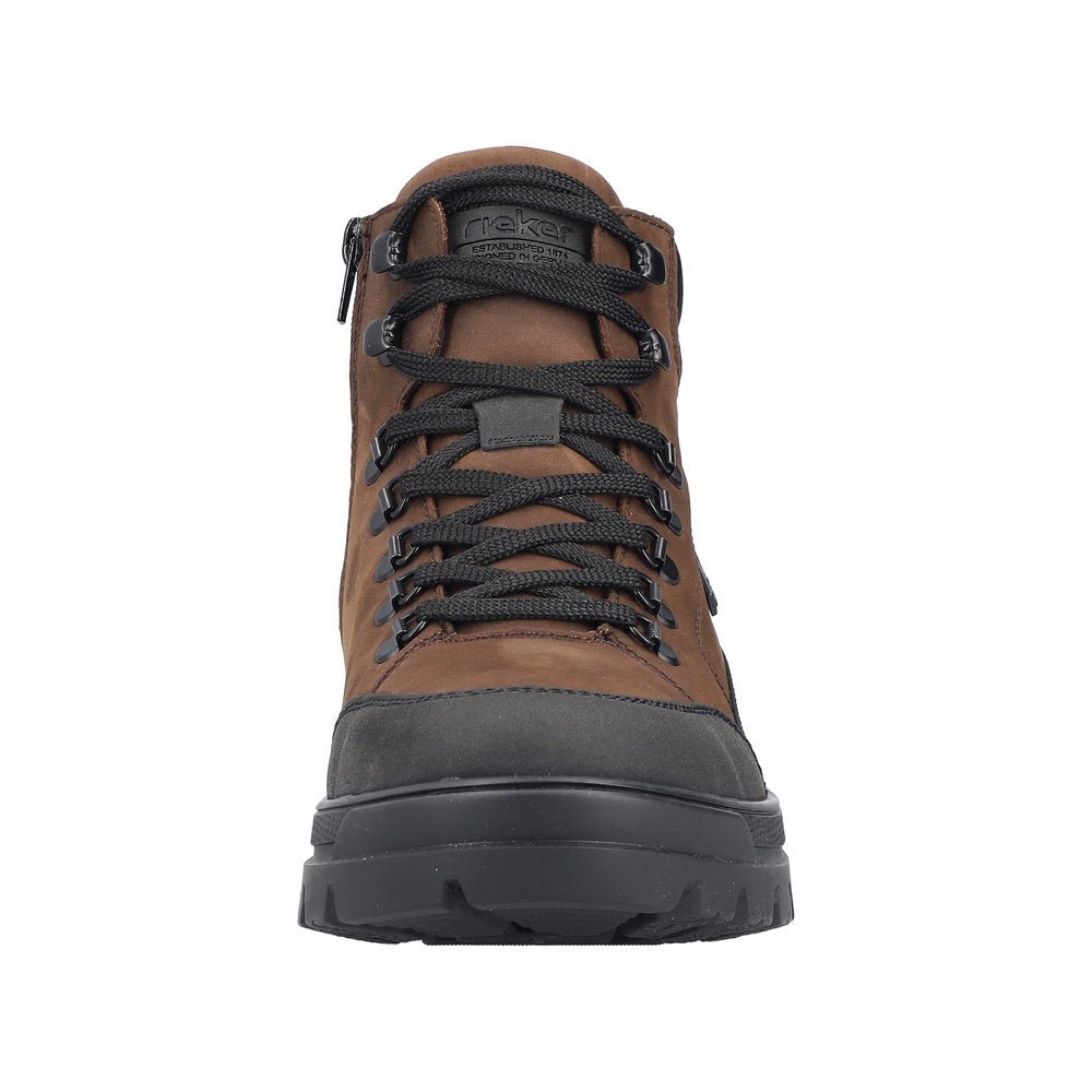 Ghete Barbati Piele Naturala Rieker RIEK F5411 - Rieker - pantofia.ro
