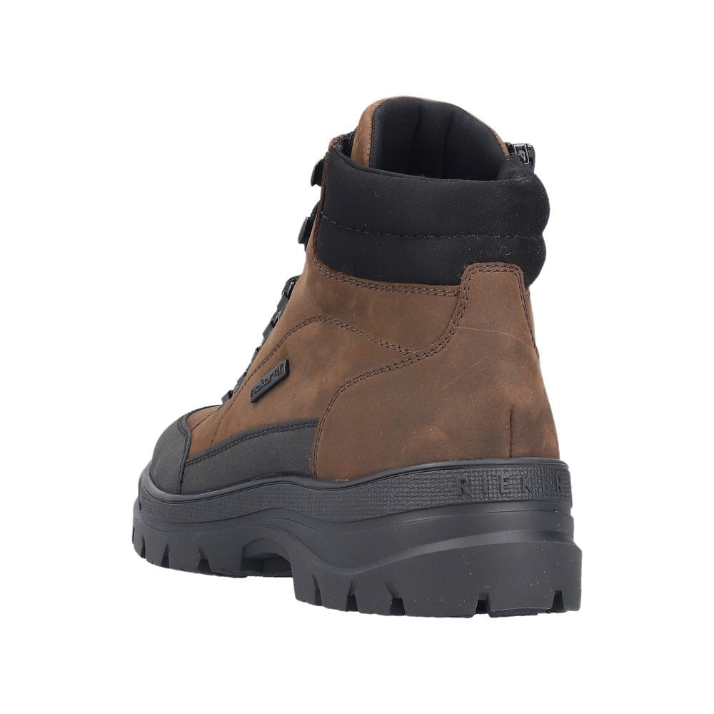 Ghete Barbati Piele Naturala Rieker RIEK F5411 - Rieker - pantofia.ro