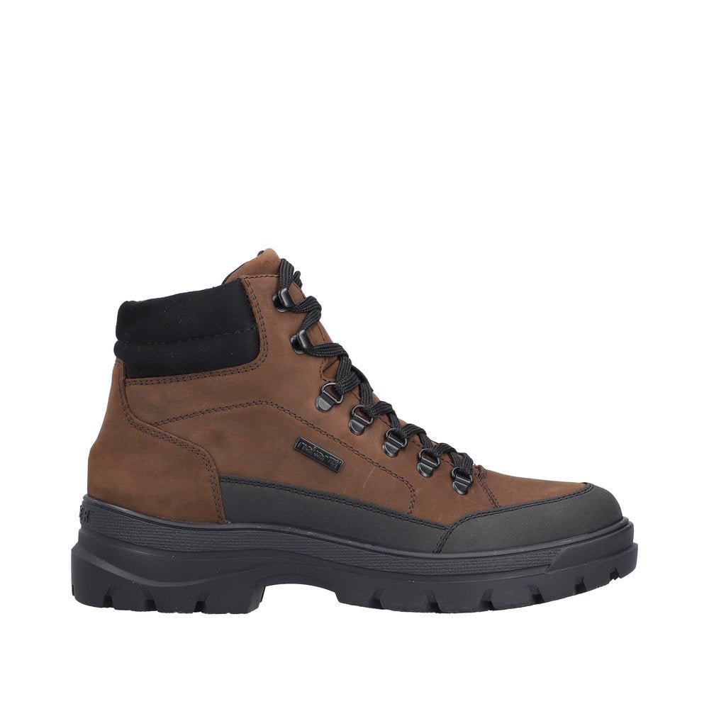 Ghete Barbati Piele Naturala Rieker RIEK F5411 - Rieker - pantofia.ro
