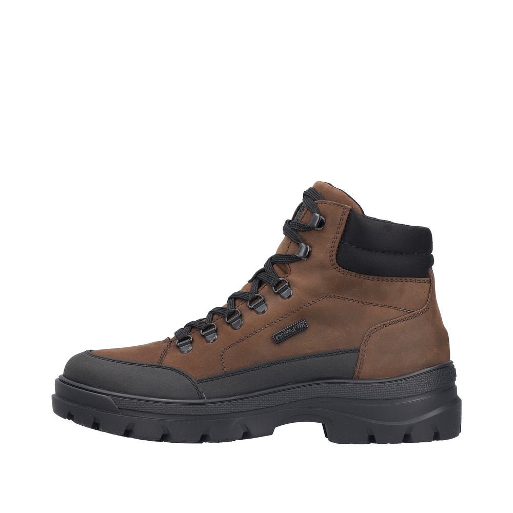 Ghete Barbati Piele Naturala Rieker RIEK F5411 - Rieker - pantofia.ro