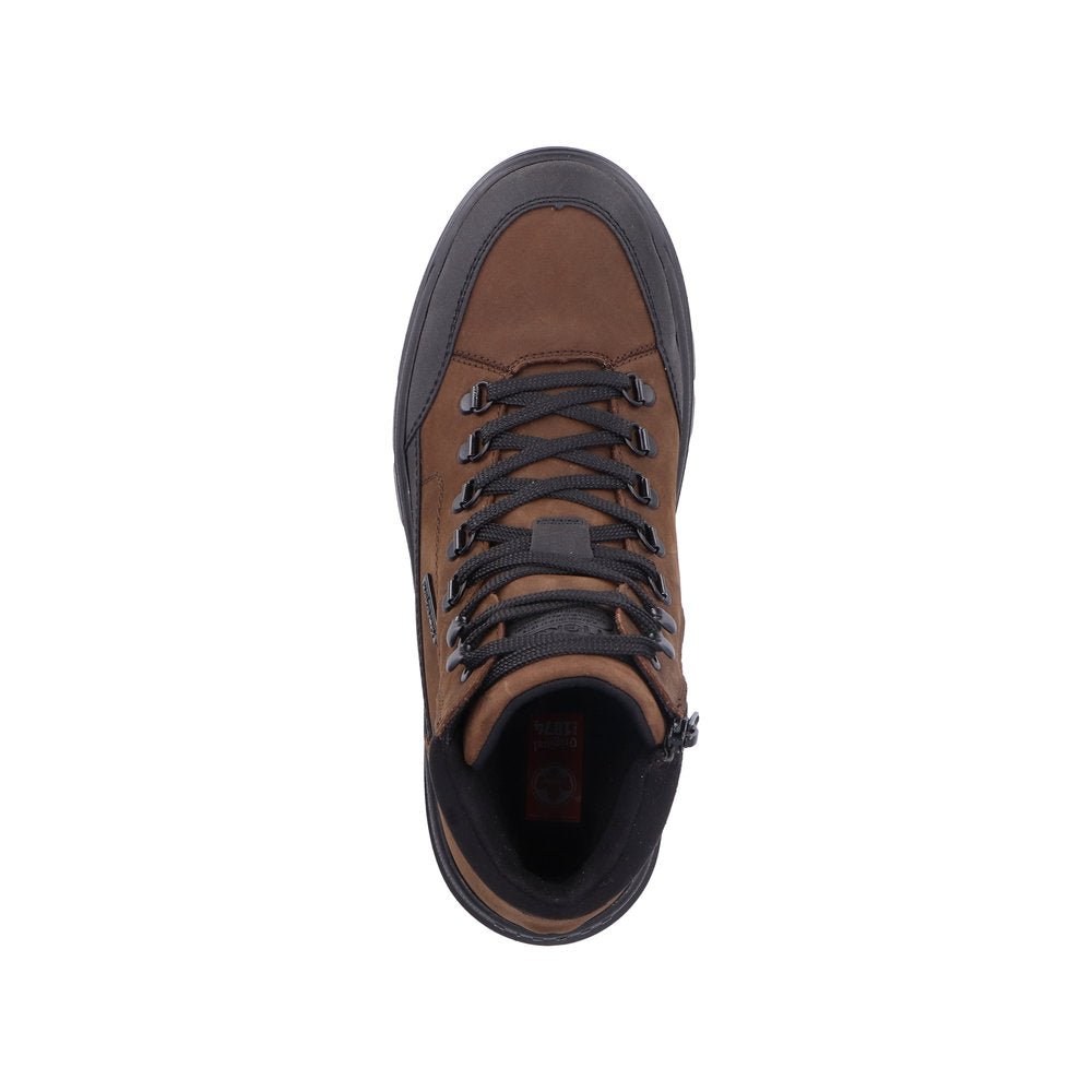 Ghete Barbati Piele Naturala Rieker RIEK F5411 - Rieker - pantofia.ro