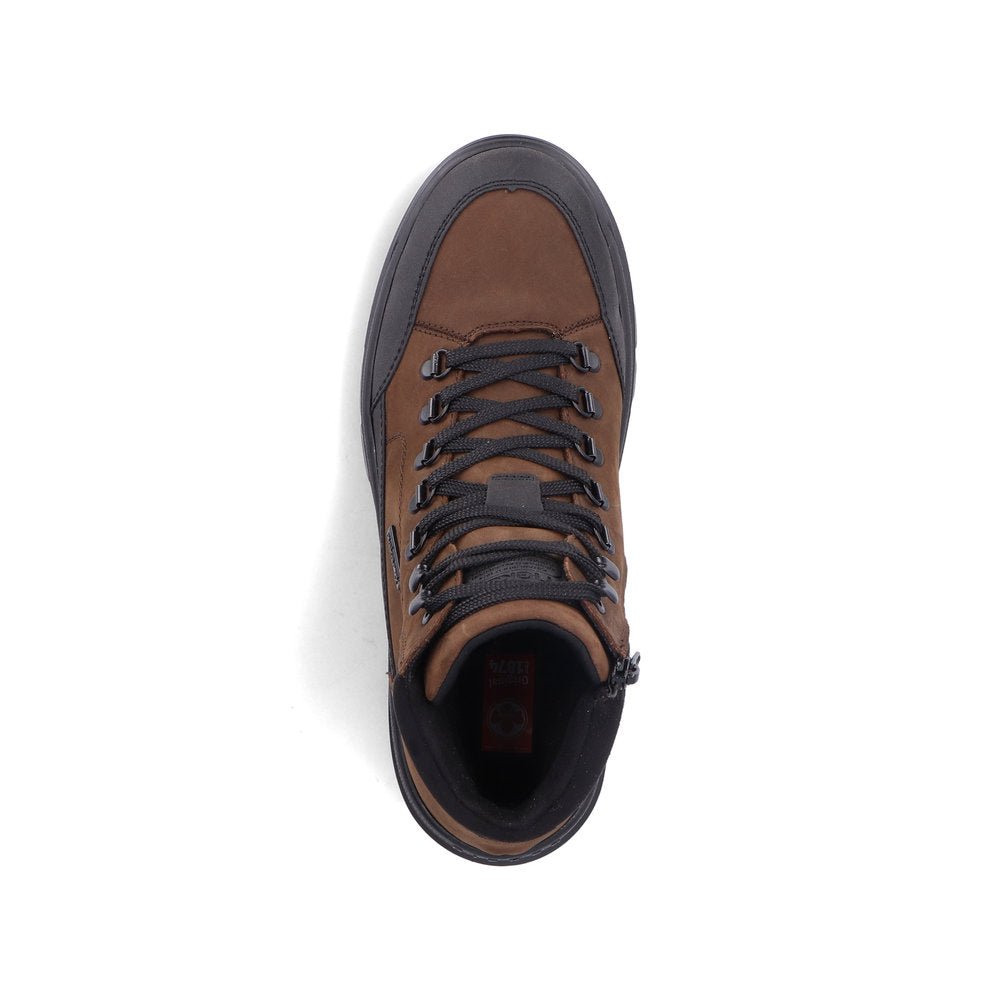 Ghete Barbati Piele Naturala Rieker RIEK F5411 - Rieker - pantofia.ro