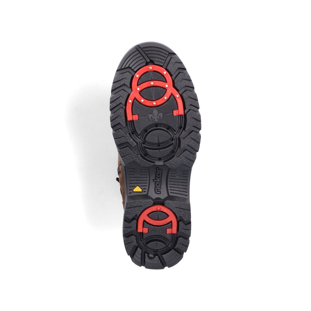 Ghete Barbati Piele Naturala Rieker RIEK F5411 - Rieker - pantofia.ro