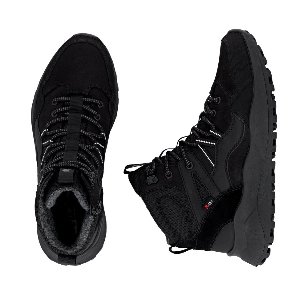 Ghete Barbati Piele Naturala Rieker RIEK U1370 - Rieker - pantofia.ro