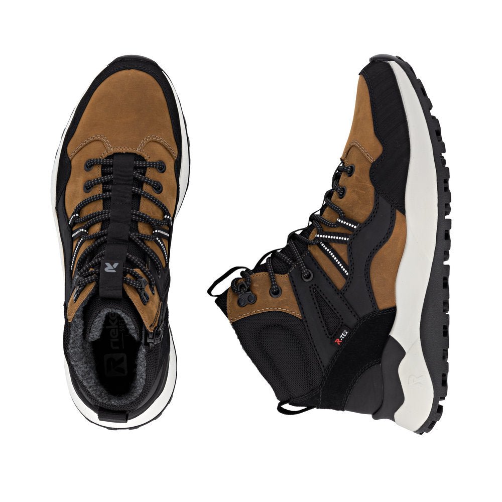 Ghete Barbati Piele Naturala Rieker RIEK U1370 - Rieker - pantofia.ro