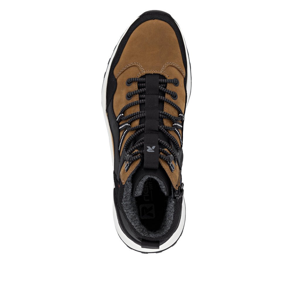 Ghete Barbati Piele Naturala Rieker RIEK U1370 - Rieker - pantofia.ro