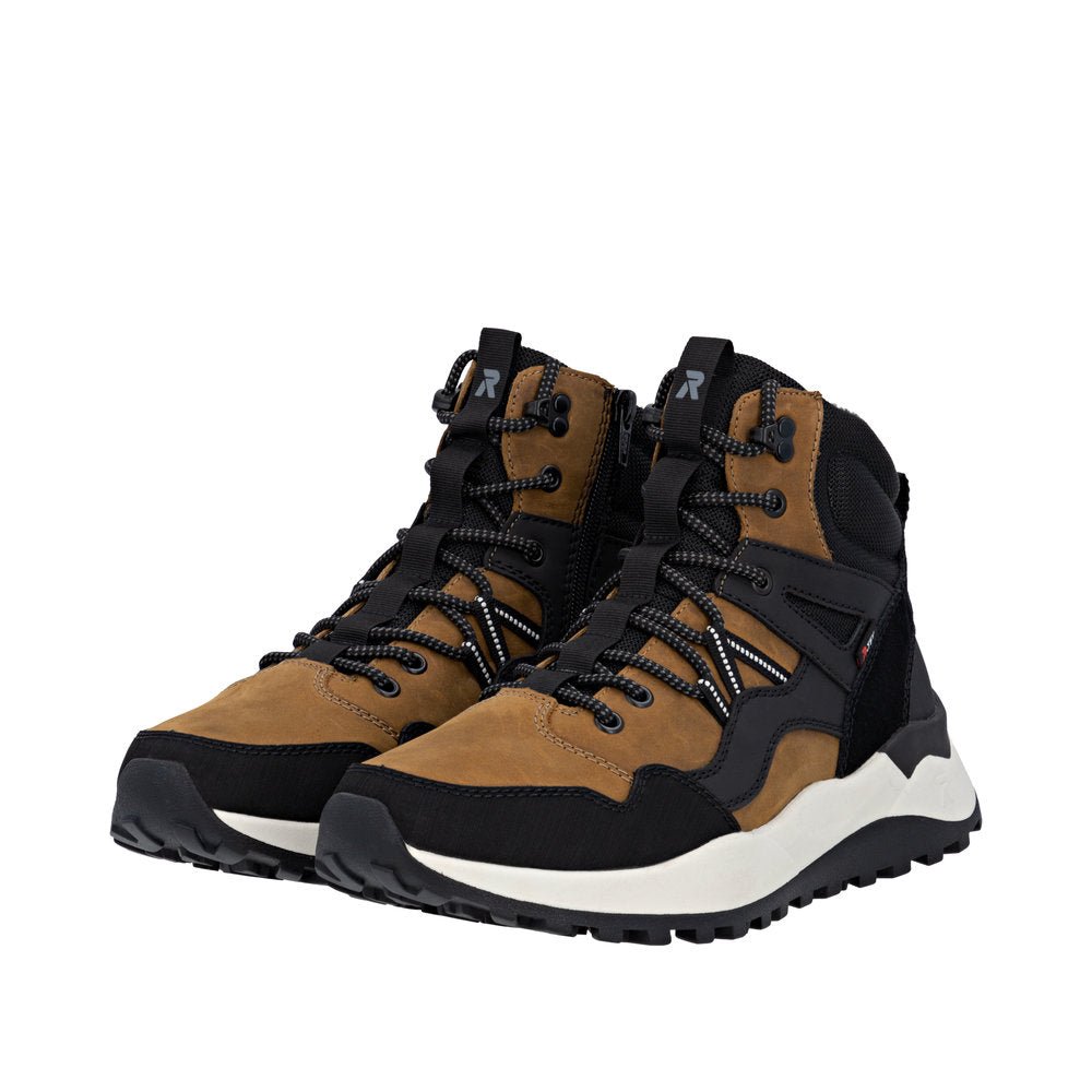 Ghete Barbati Piele Naturala Rieker RIEK U1370 - Rieker - pantofia.ro