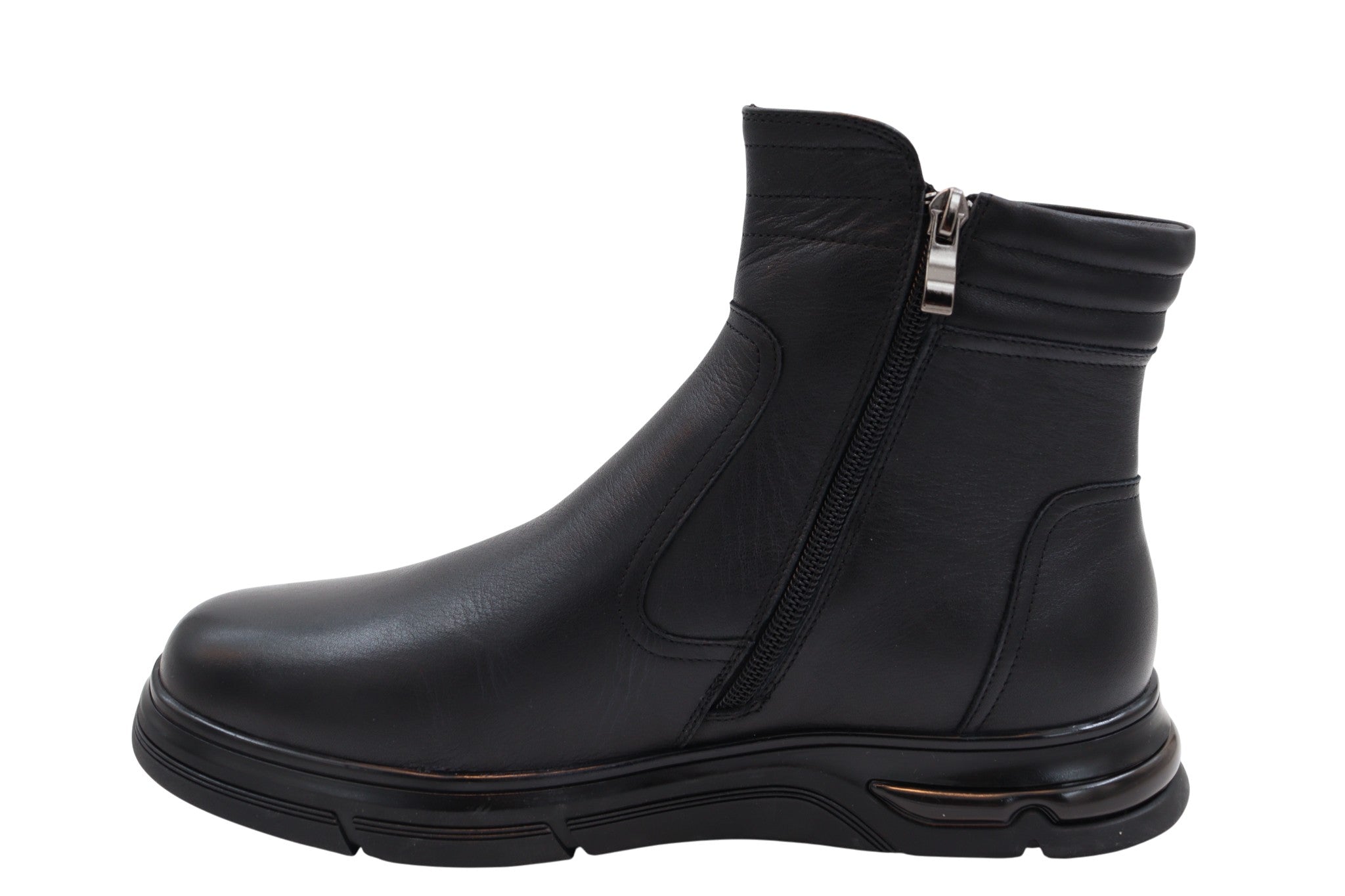 Ghete Barbati Piele Naturala Stephano FENI Z184550 - Stephano - pantofia.ro