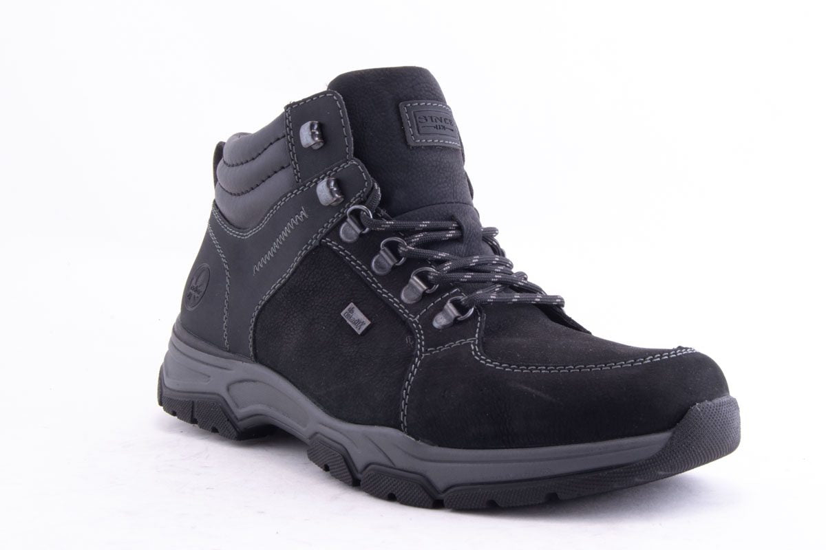 Ghete Barbati Rieker Piele Naturala Nabuk Riek 31224 /N - Rieker - amely.ro