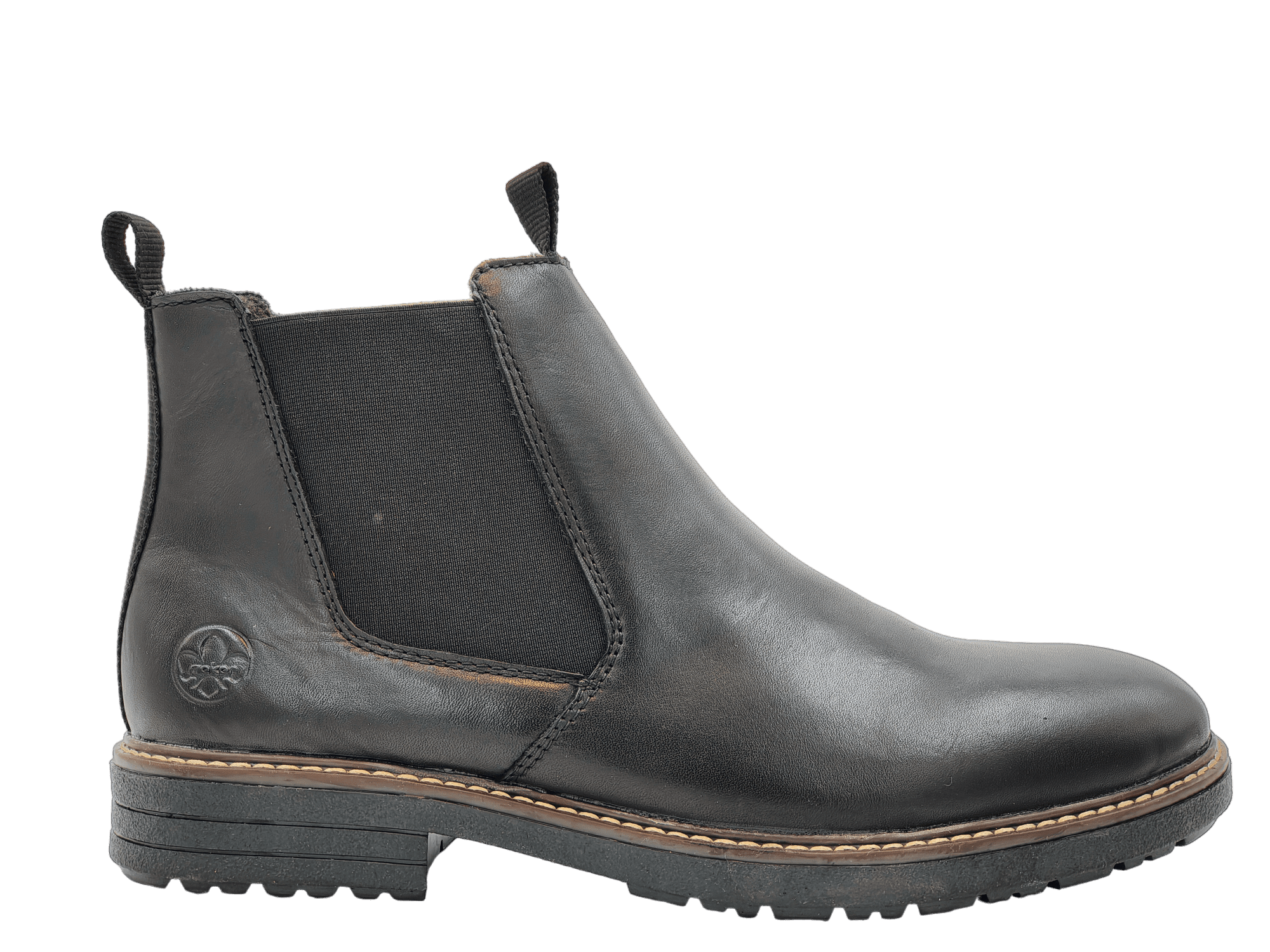 Ghete Barbati Rieker Piele Naturala Riek 33180 - Rieker - amely.ro