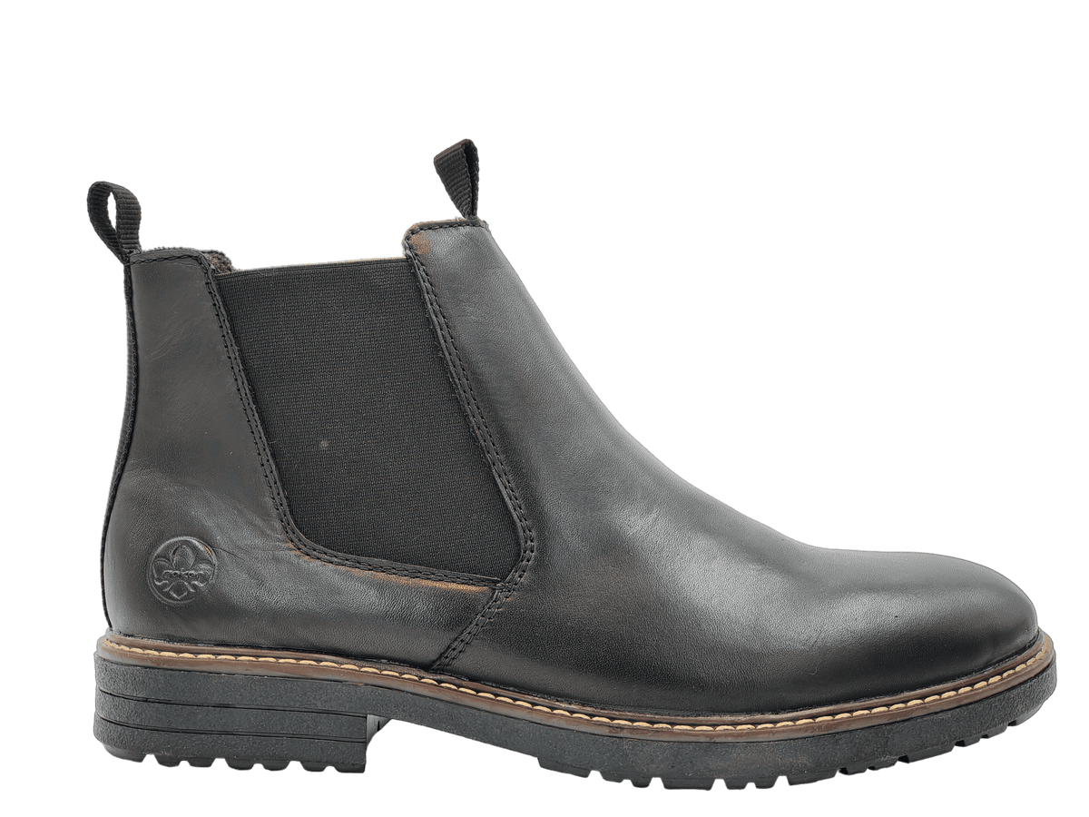 Ghete Barbati Rieker Piele Naturala Riek 33180 - Rieker - amely.ro