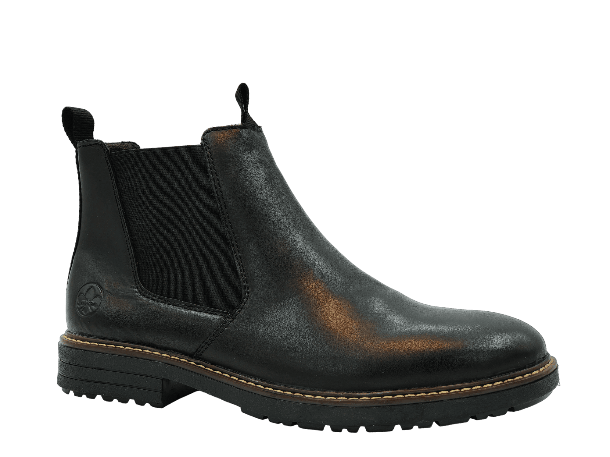 Ghete Barbati Rieker Piele Naturala Riek 33180 - Rieker - amely.ro