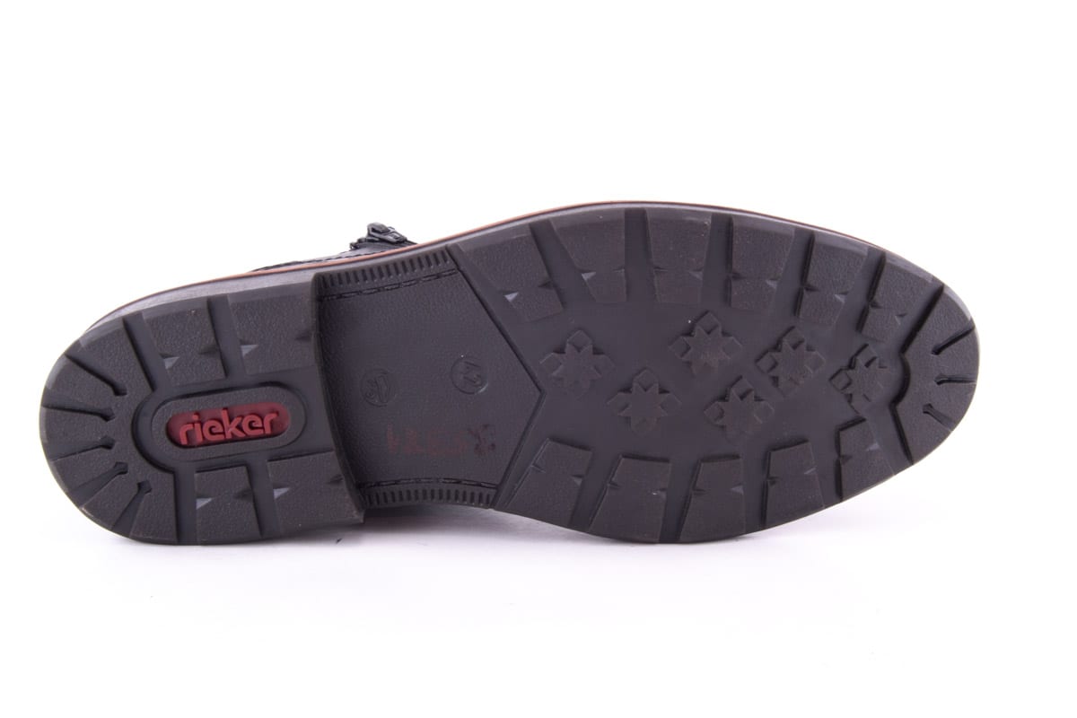 Ghete Barbati Rieker Piele Naturala Riek 35381 /N - Rieker - amely.ro