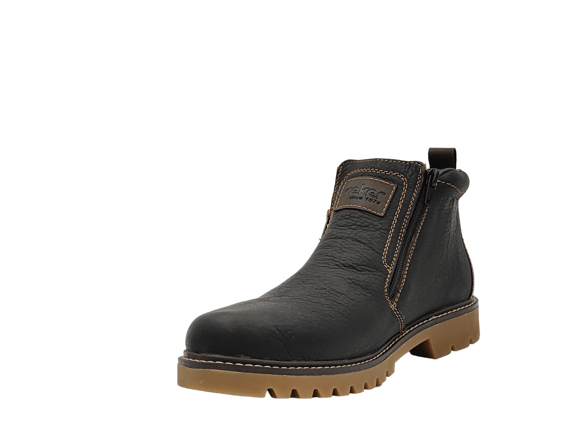 Ghete Barbati Rieker Piele Naturala Riek 39871 - Rieker - amely.ro