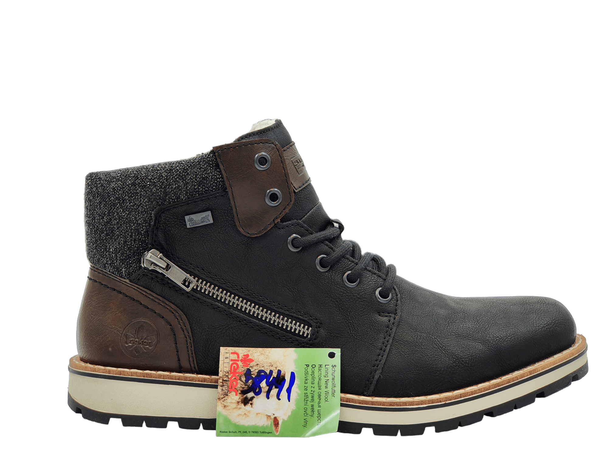 Ghete Barbati Rieker Riek 38441 - Rieker - amely.ro